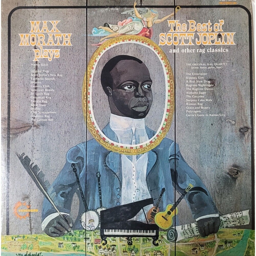 Max Morath 2LP - Chance - The Best Of Scott Joplin - Vanguard VG+/EX Ragtime '72